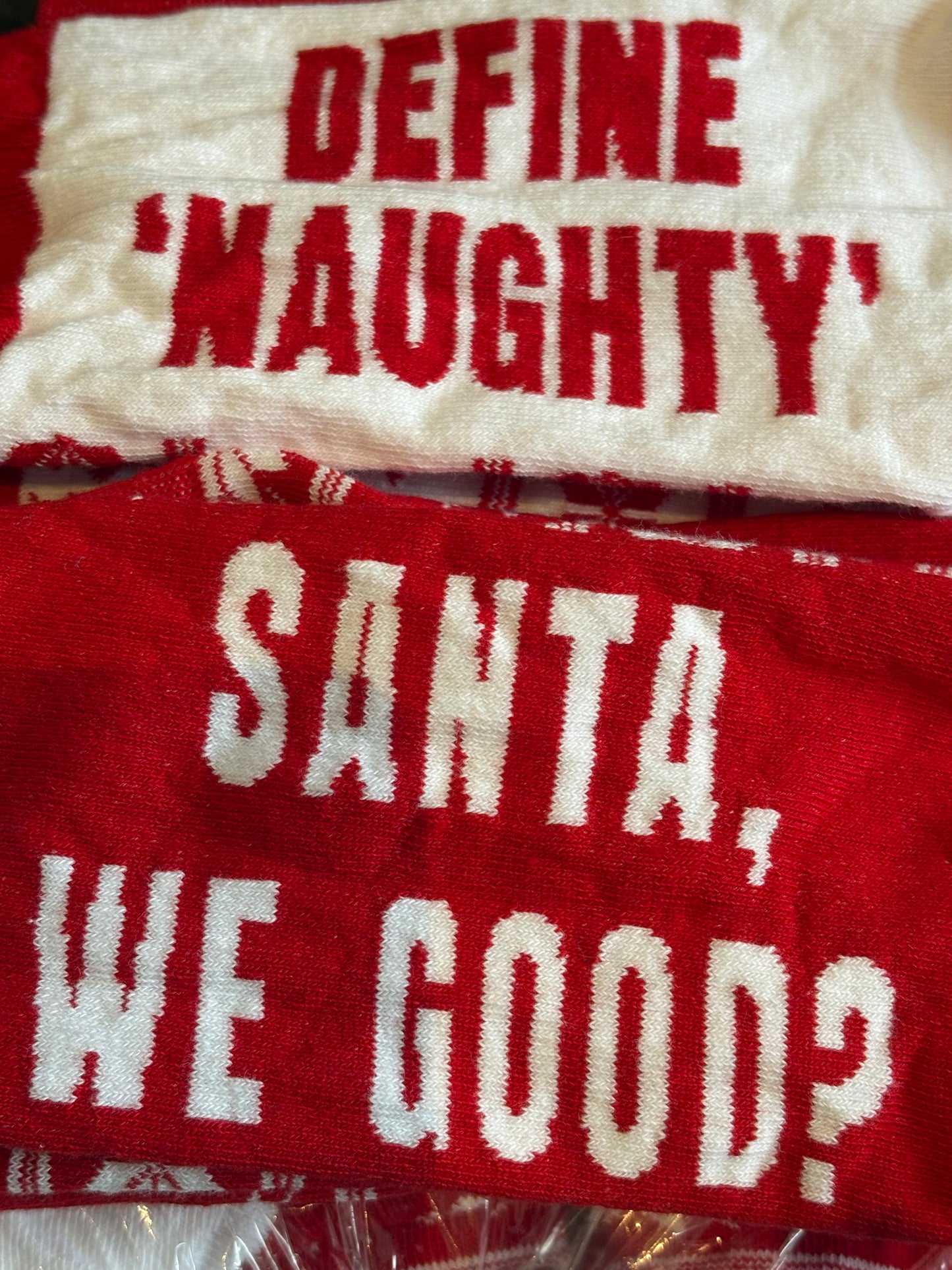 'Naughty' Socks