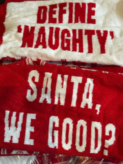 'Naughty' Socks