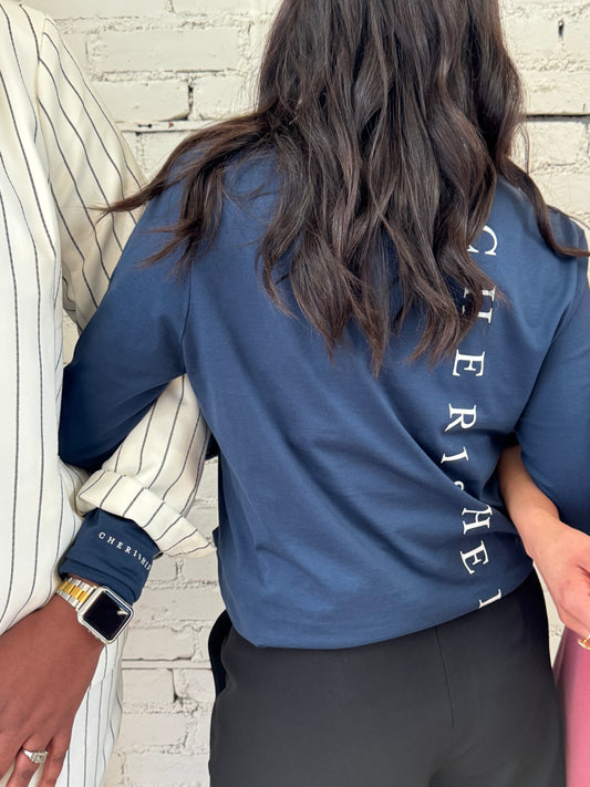 Chloe Cotton Long Sleeve T-Shirt